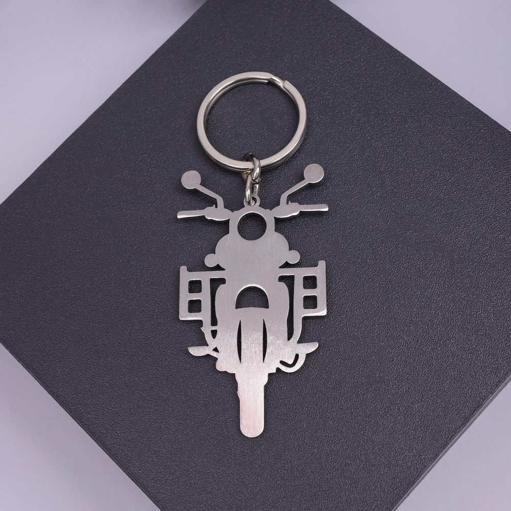  Shiny BikeMate Personalized Keychain